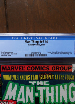 Man-Thing (1979 2nd Series) #4 CGC 9.4 - Mycomicshop.be