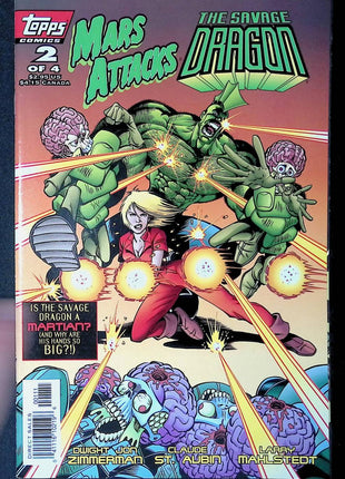 Mars Attacks the Savage Dragon (1996) #2 - Mycomicshop.be