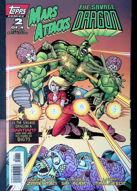 Mars Attacks the Savage Dragon (1996) #2 - Mycomicshop.be