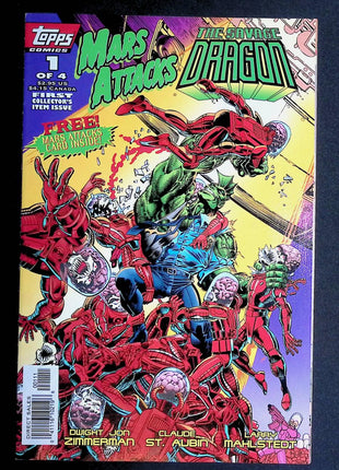 Mars Attacks the Savage Dragon (1996) Complete Set - Mycomicshop.be