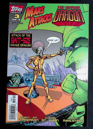 Mars Attacks the Savage Dragon (1996) Complete Set - Mycomicshop.be