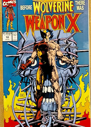 Marvel Comics Presents Weapon X (Marvel, 1988) 5 issues - Mycomicshop.be