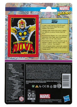 Marvel Legends Retro Collection Action Figure 2022 Marvel's Nova 10 cm - Mycomicshop.be