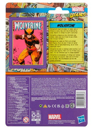 Marvel Legends Retro Collection Action Figure 2022 Wolverine 10 cm - Mycomicshop.be