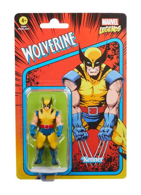 Marvel Legends Retro Collection Action Figure Wolverine 10 cm - Mycomicshop.be