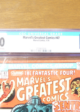Marvel's Greatest Comics (1969) #47 CGC 7.0 - Mycomicshop.be