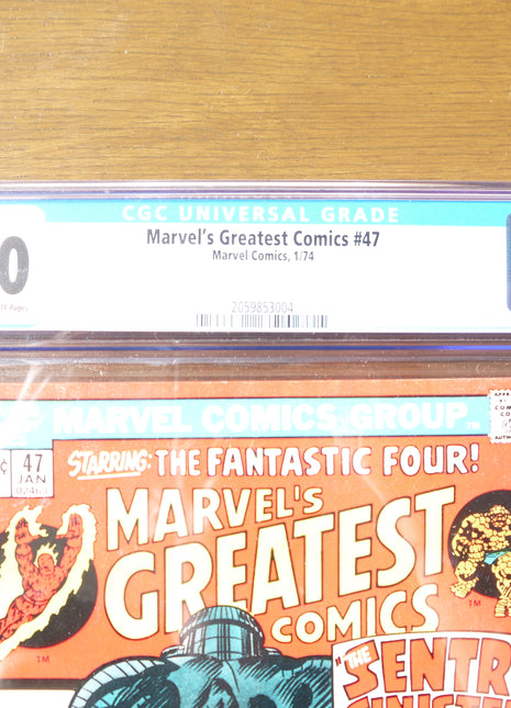 Marvel's Greatest Comics (1969) #47 CGC 7.0 - Mycomicshop.be