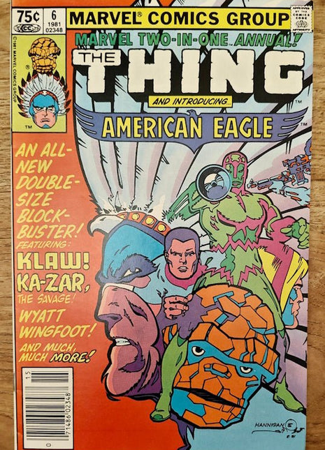 Marvel Two - in - One (1974 1st Series) Annual 6 - Mycomicshop.be