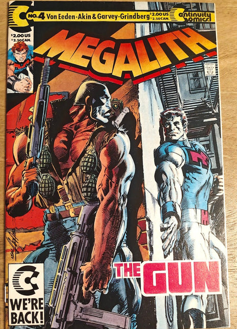 Megalith 4 (1st series 1989, Continuity) - Mycomicshop.be
