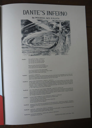 Michael Kaluta Dante's Inferno Signed Portfolio 1975 - Mycomicshop.be