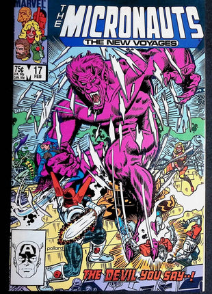 Micronauts The New Voyages (1984) #17 - Mycomicshop.be