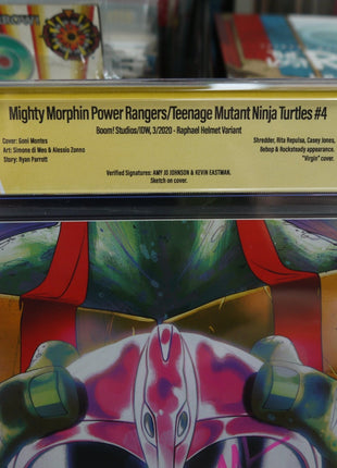 Mighty Morphin Power Rangers Teenage Mutant Ninja Turtles (2019 Boom Studios 4E CBCS 9.6 - Mycomicshop.be