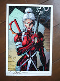 Mini - Litho Zealot Signed Jim Lee - Mycomicshop.be