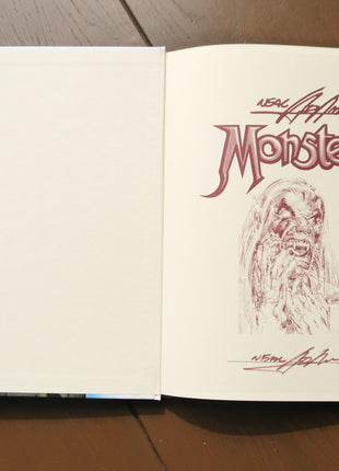 Monsters HC (2003 Vanguard) By Neal Adams 1 Signed - Mycomicshop.be
