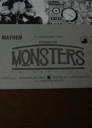 Monsters: The Portfolio S/N Limited Edition Portfolio 353/500 (Avalon Editions, 1988). - Mycomicshop.be