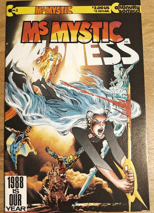 Ms Mystic 3 (2nd series, 1989 Continuity) - Mycomicshop.be