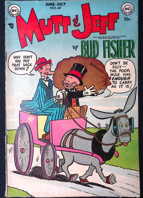 Mutt and Jeff (1939-65 All Am./National/Dell/Harvey) #64 - Mycomicshop.be