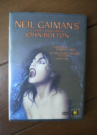 Neil Gaiman's A Short Film About John Bolton (DVD 2003) - Mycomicshop.be