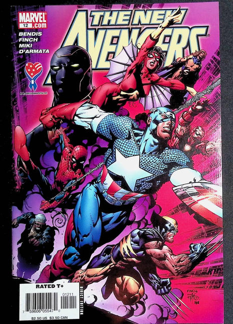 New Avengers (2005 1st Series) #12 - Mycomicshop.be