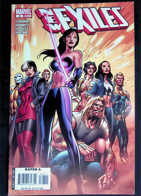 New Exiles (2008 Marvel) #8 - Mycomicshop.be