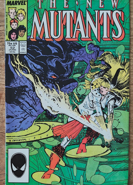 New Mutants (1983 1st Series) 52 - Mycomicshop.be