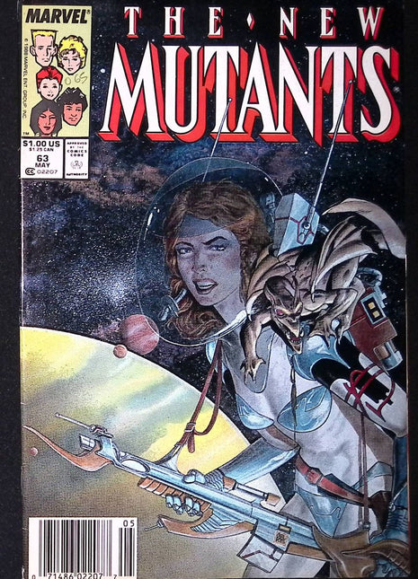 New Mutants (1983 1st Series) #63 - Mycomicshop.be