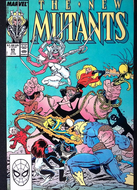 New Mutants (1983 1st Series) #65 - Mycomicshop.be