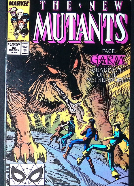 New Mutants (1983 1st Series) #82 - Mycomicshop.be