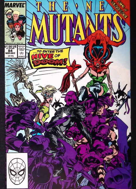 New Mutants (1983 1st Series) #84 - Mycomicshop.be