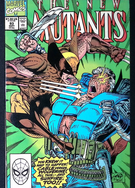 New Mutants (1983 1st Series) #93 - Mycomicshop.be