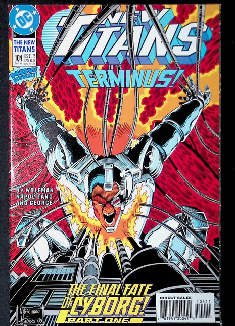 New Teen Titans (1984 2nd Series) New Titans #104 - Mycomicshop.be