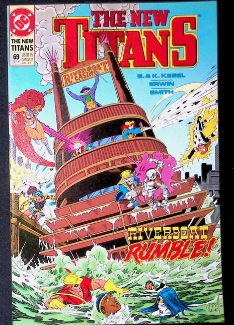 New Teen Titans (1984 2nd Series) New Titans #69 - Mycomicshop.be