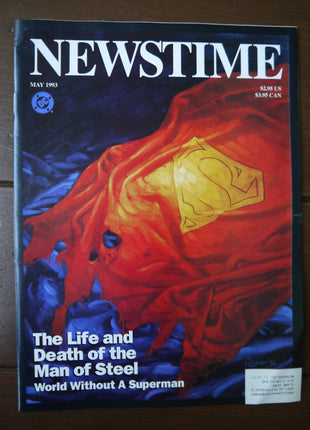 Newstime The Life and Death of Superman (1993) 1 - Mycomicshop.be