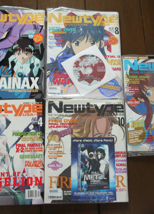 Newtype The Moving Pictures Magazine 2003 - Lot of 5 - Mycomicshop.be