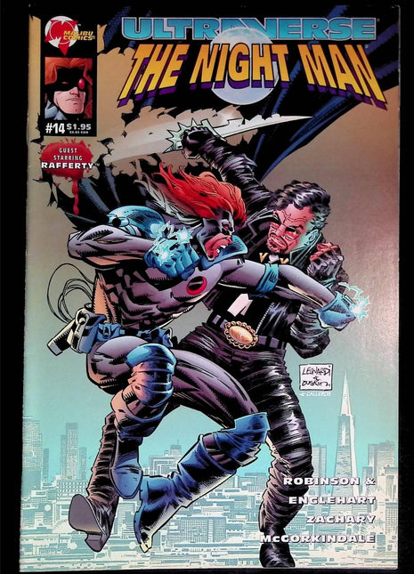 Night Man (1993 Malibu) #14 - Mycomicshop.be