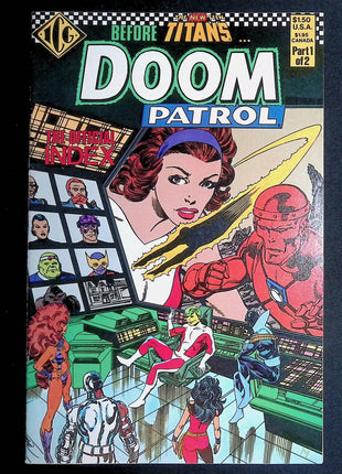 Official Doom Patrol Index (1986) Complete Set - Mycomicshop.be