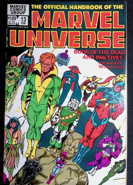 Official Handbook of the Marvel Universe (1983) #13 - Mycomicshop.be