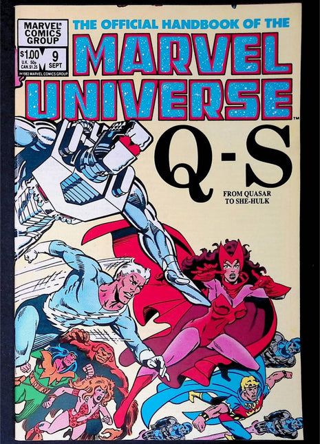 Official Handbook of the Marvel Universe (1983) #9 - Mycomicshop.be