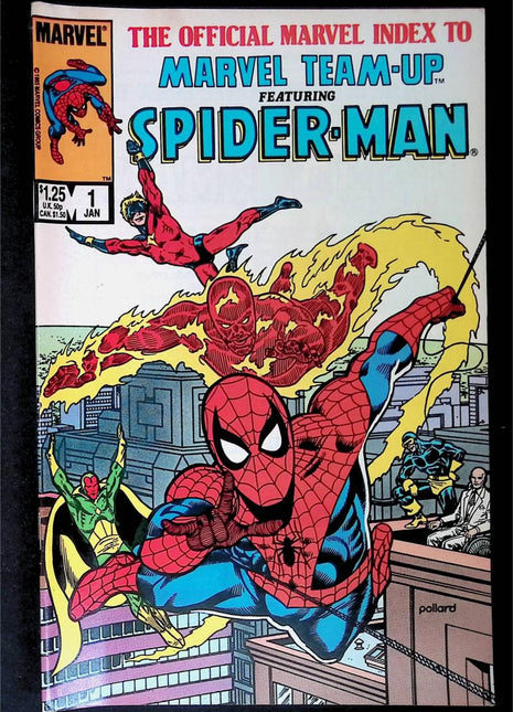 Official Marvel Index to Marvel Team-Up (1986) #1 - Mycomicshop.be