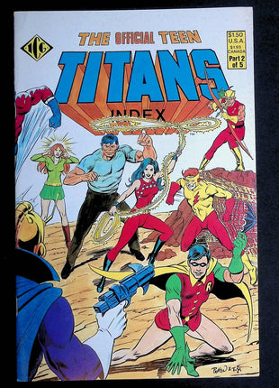 Official Teen Titans Index (1985) Complete Set - Mycomicshop.be