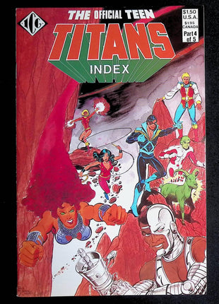 Official Teen Titans Index (1985) Complete Set - Mycomicshop.be