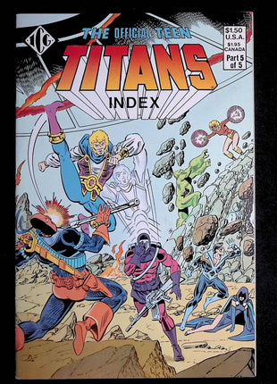 Official Teen Titans Index (1985) Complete Set - Mycomicshop.be