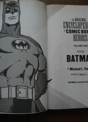 Original Encyclopedia of Comic Book Heroes TPB (2007) 1 Signed - Mycomicshop.be