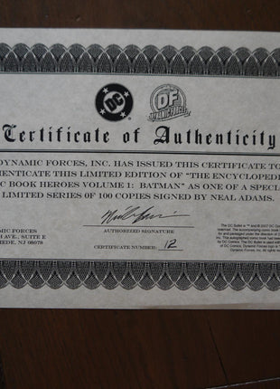 Original Encyclopedia of Comic Book Heroes TPB (2007) 1 Signed - Mycomicshop.be