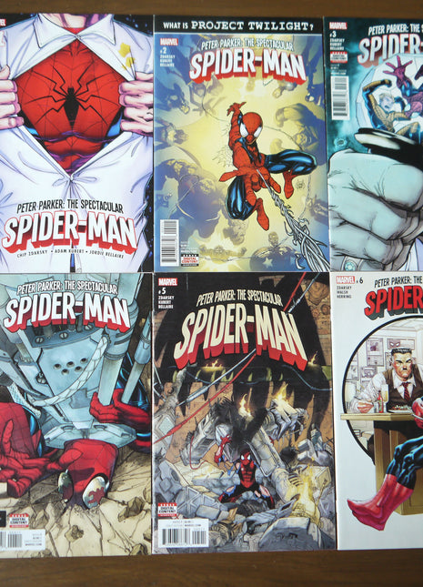 Peter Parker Spectacular Spider-Man (2017 1st Series) Complete Set - Mycomicshop.be