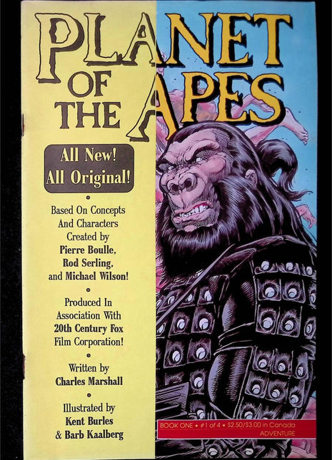 Planet of the Apes (1990 Adventure) #1A - Mycomicshop.be
