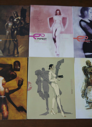 Popbot GN (2002 - 2009 IDW) Lot of 6 - Mycomicshop.be