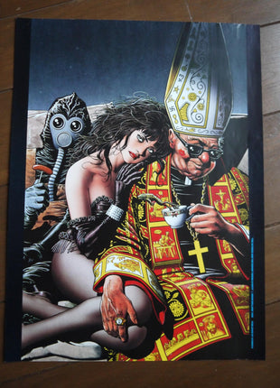 Poster Actress and the bishop throw a party 1990 Bolland - Mycomicshop.be