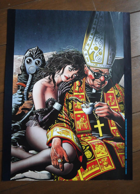 Poster Actress and the bishop throw a party 1990 Bolland - Mycomicshop.be