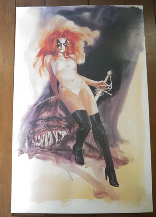 Poster Angela Prey for the Hunter 1999 Jon J Muth - Mycomicshop.be